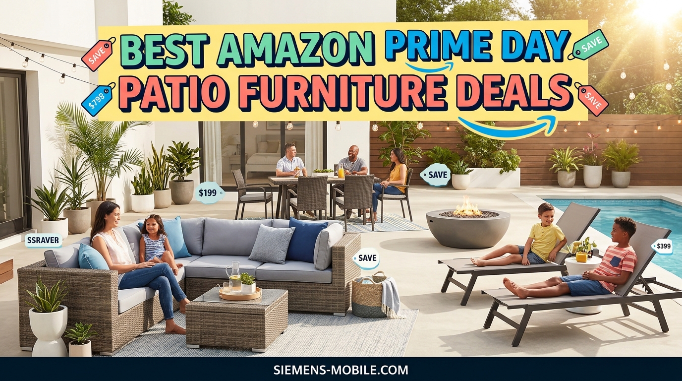 Best Amazon Prime Day Patio Furniture Deals