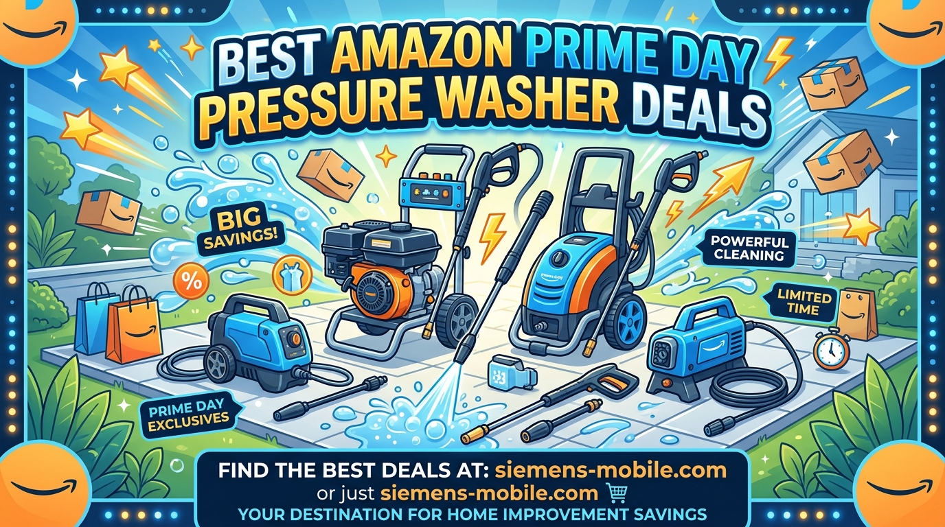Best Amazon Prime Day Pressure Washer Deals