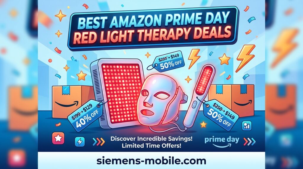 Best Amazon Prime Day Red Light Therapy Deals