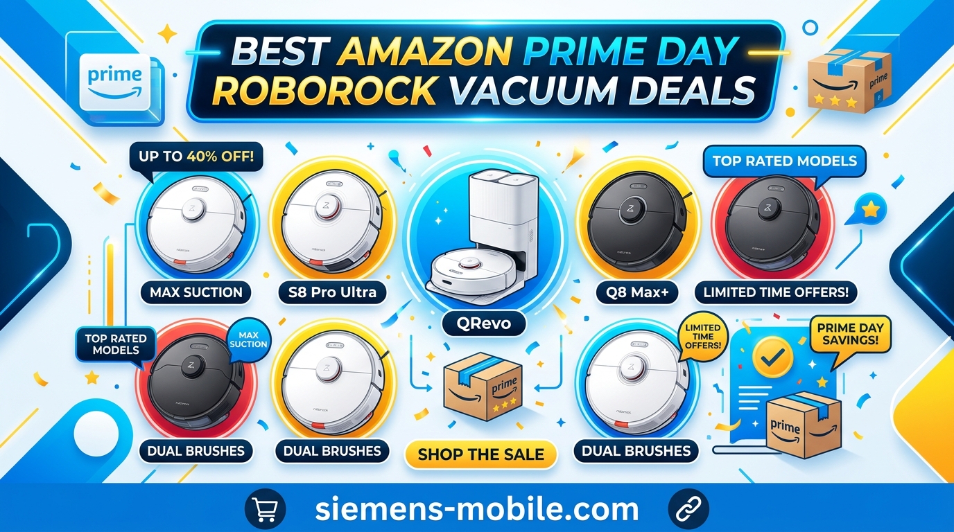 Best Amazon Prime Day Roborock Vacuum Deals