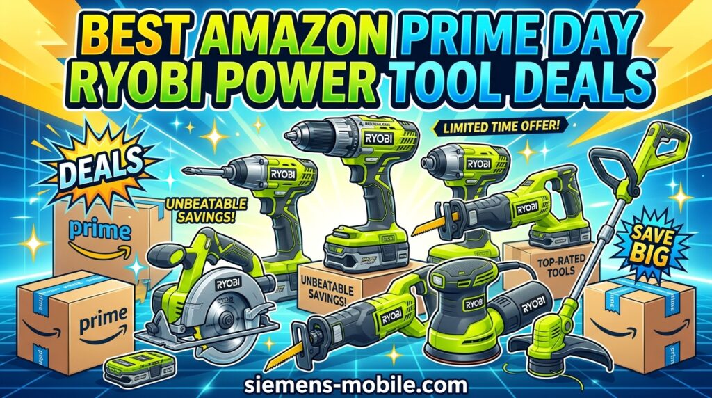 Best Amazon Prime Day Ryobi Power Tool Deals