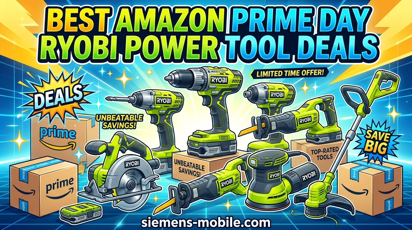 Best Amazon Prime Day Ryobi Power Tool Deals
