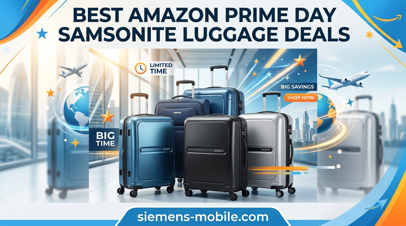 Best Amazon Prime Day Samsonite Luggage Deals