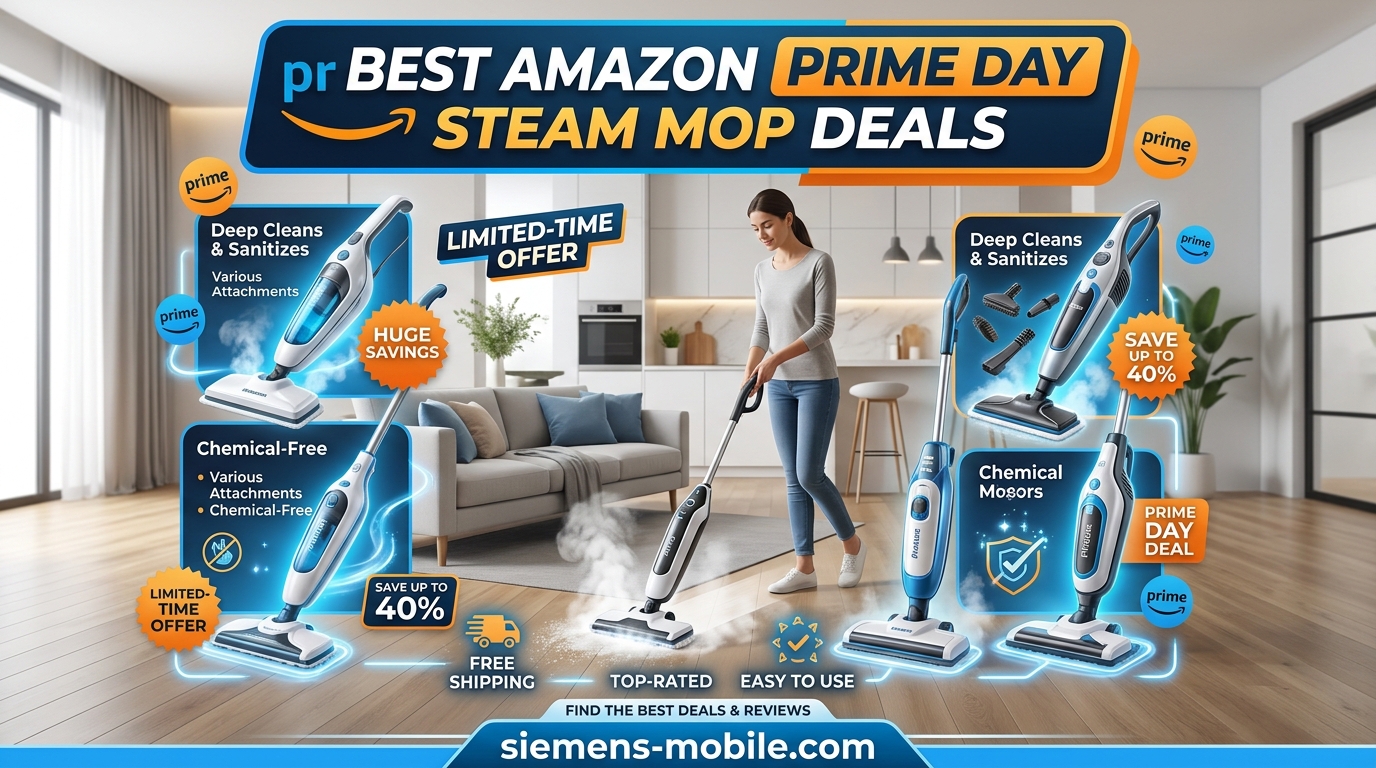 Best Amazon Prime Day Steam Mop Deals