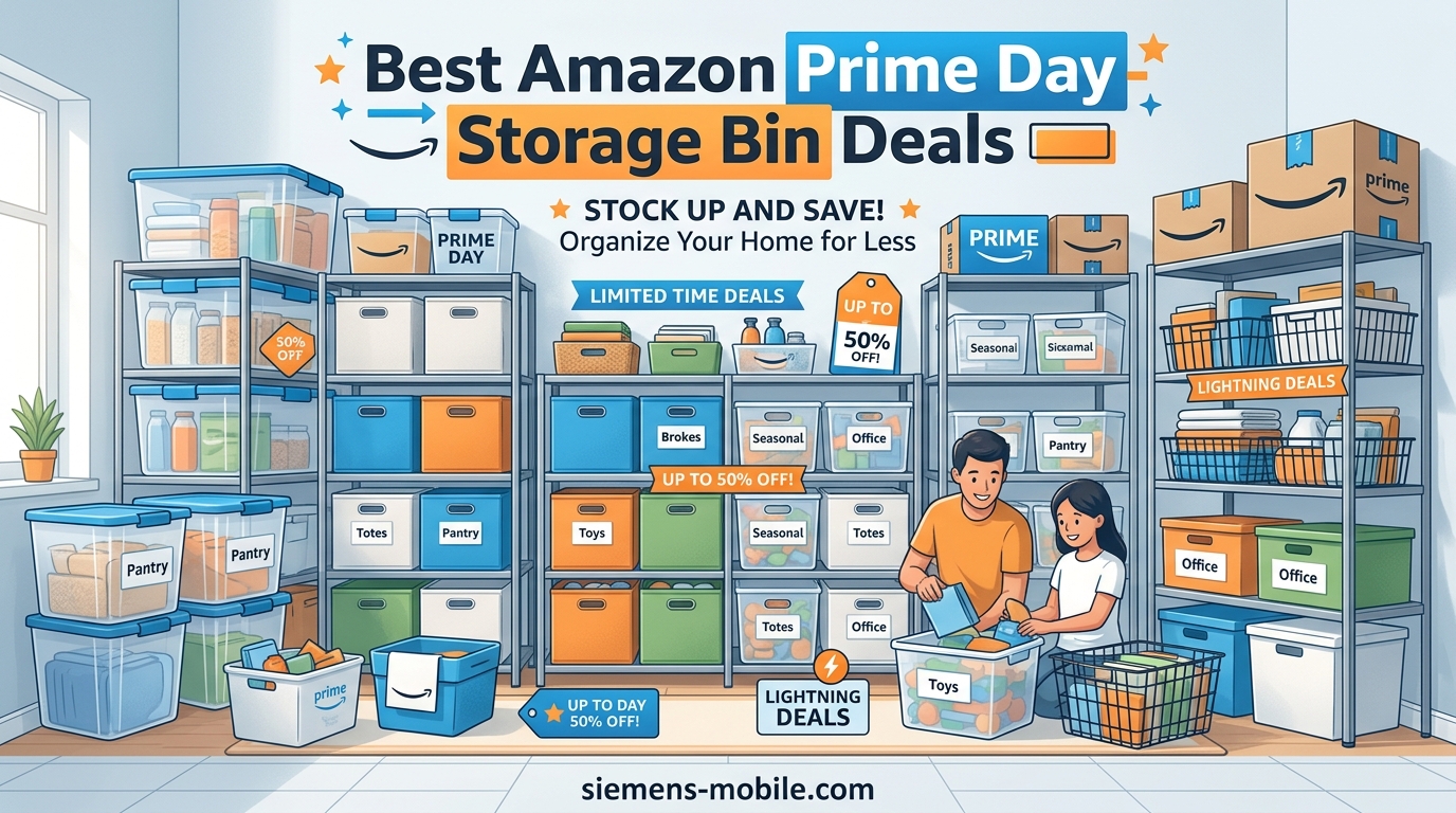 Best Amazon Prime Day Storage Bin Deals