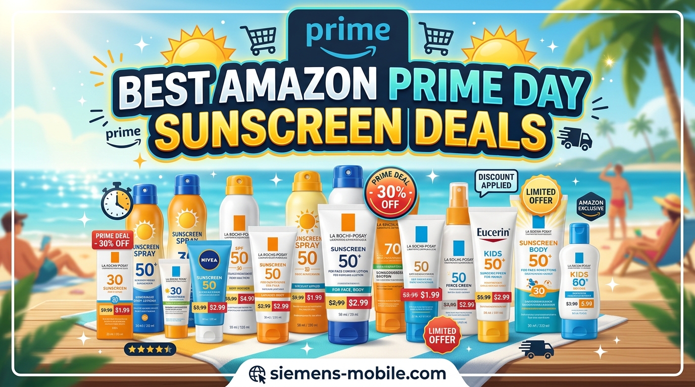 Best Amazon Prime Day Sunscreen Deals