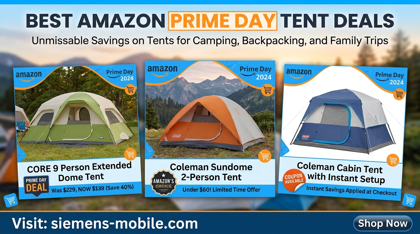 Best Amazon Prime Day Tent Deals