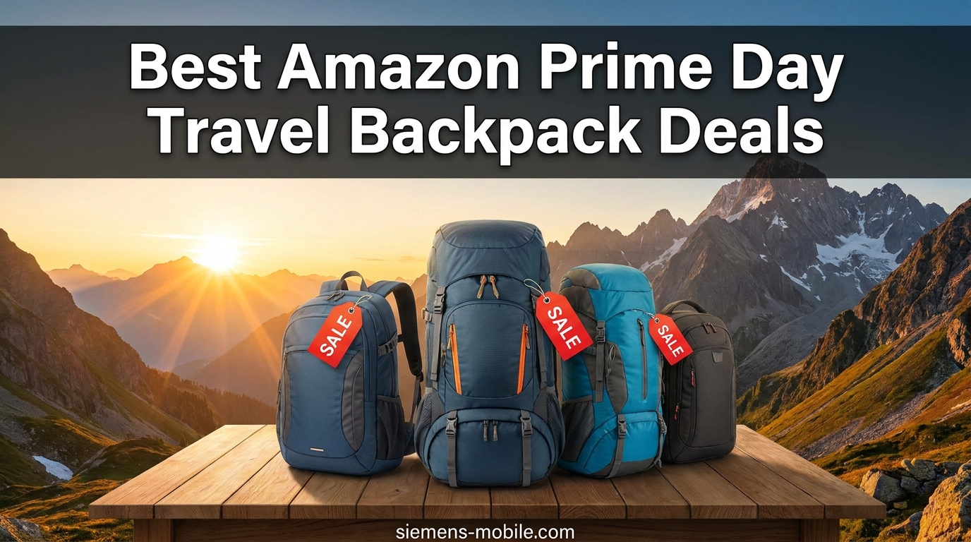 Best Amazon Prime Day Travel Backpack Deals
