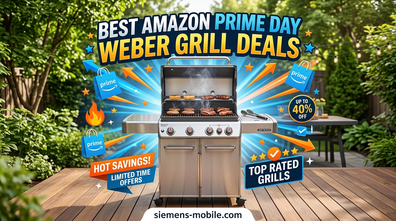 Best Amazon Prime Day Weber Grill Deals
