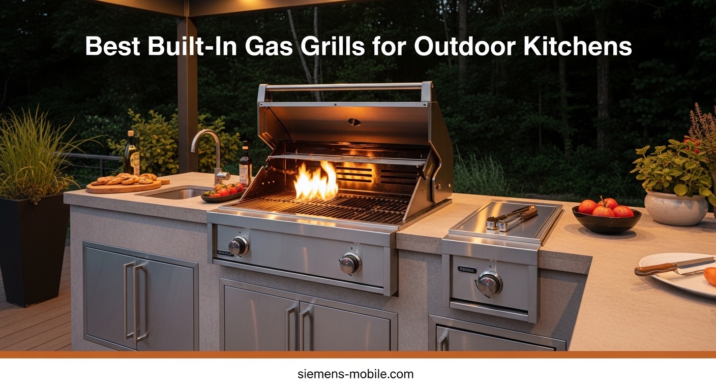 Best Built In Gas Grills for Outdoor Kitchens