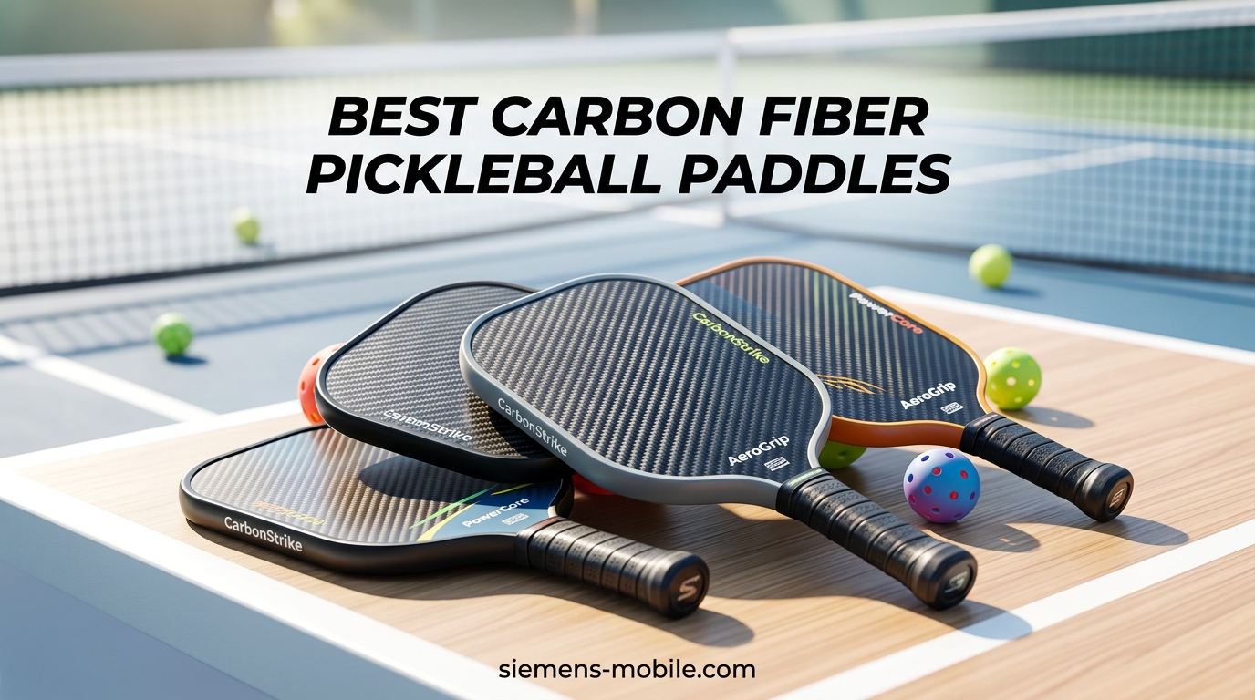 Best Carbon Fiber Pickleball Paddles
