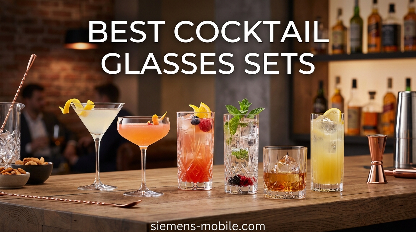 Best Cocktail Glasses Sets
