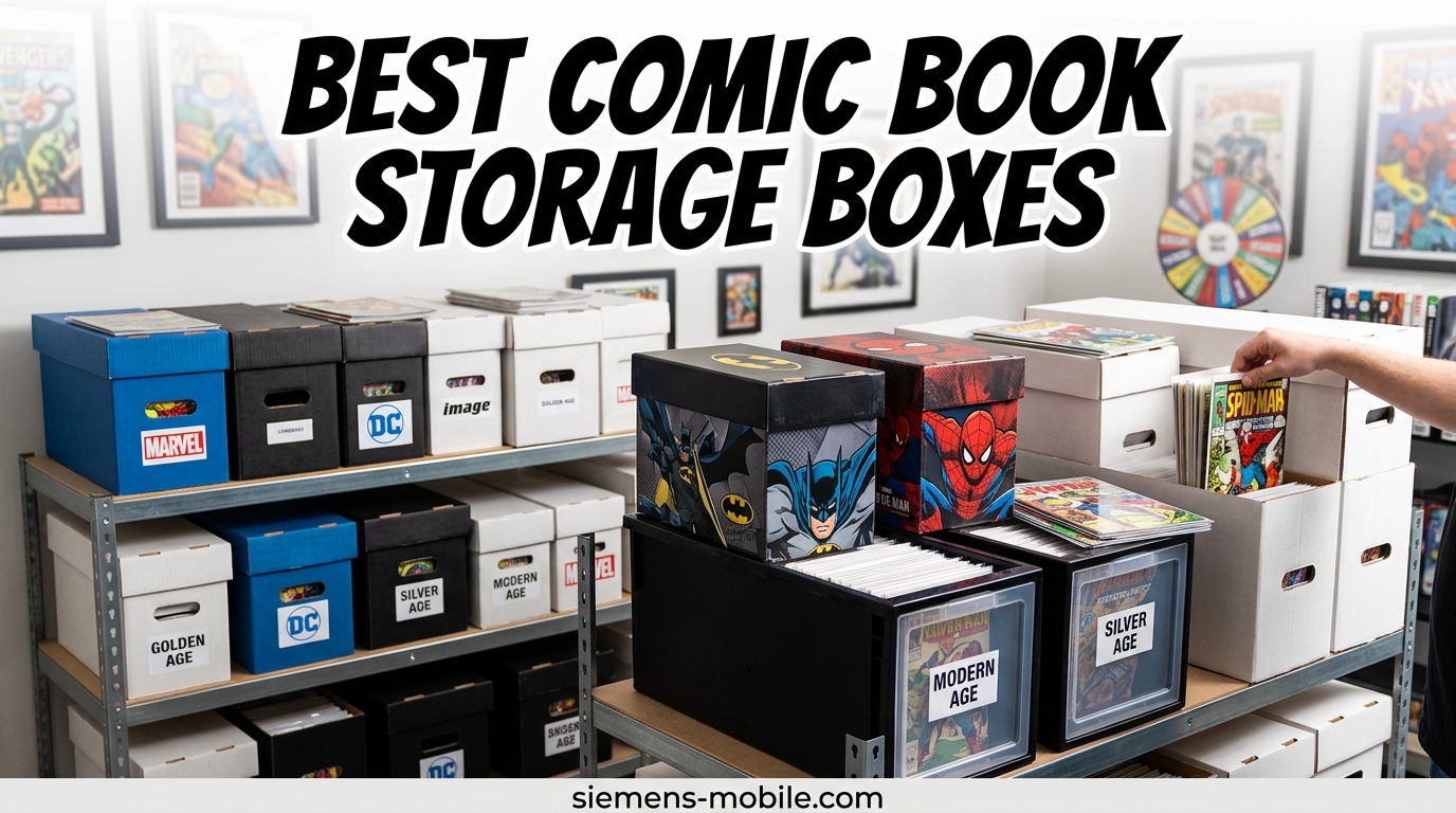 Best Comic Book Storage Boxes