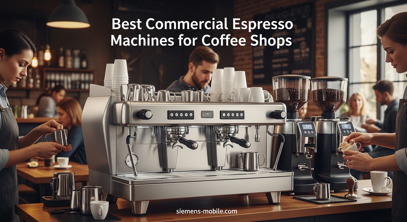 Best Commercial Espresso Machines for Coffee Shops