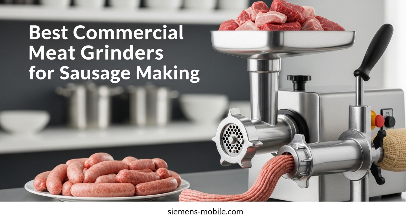 Best Commercial Meat Grinders for Sausage Making