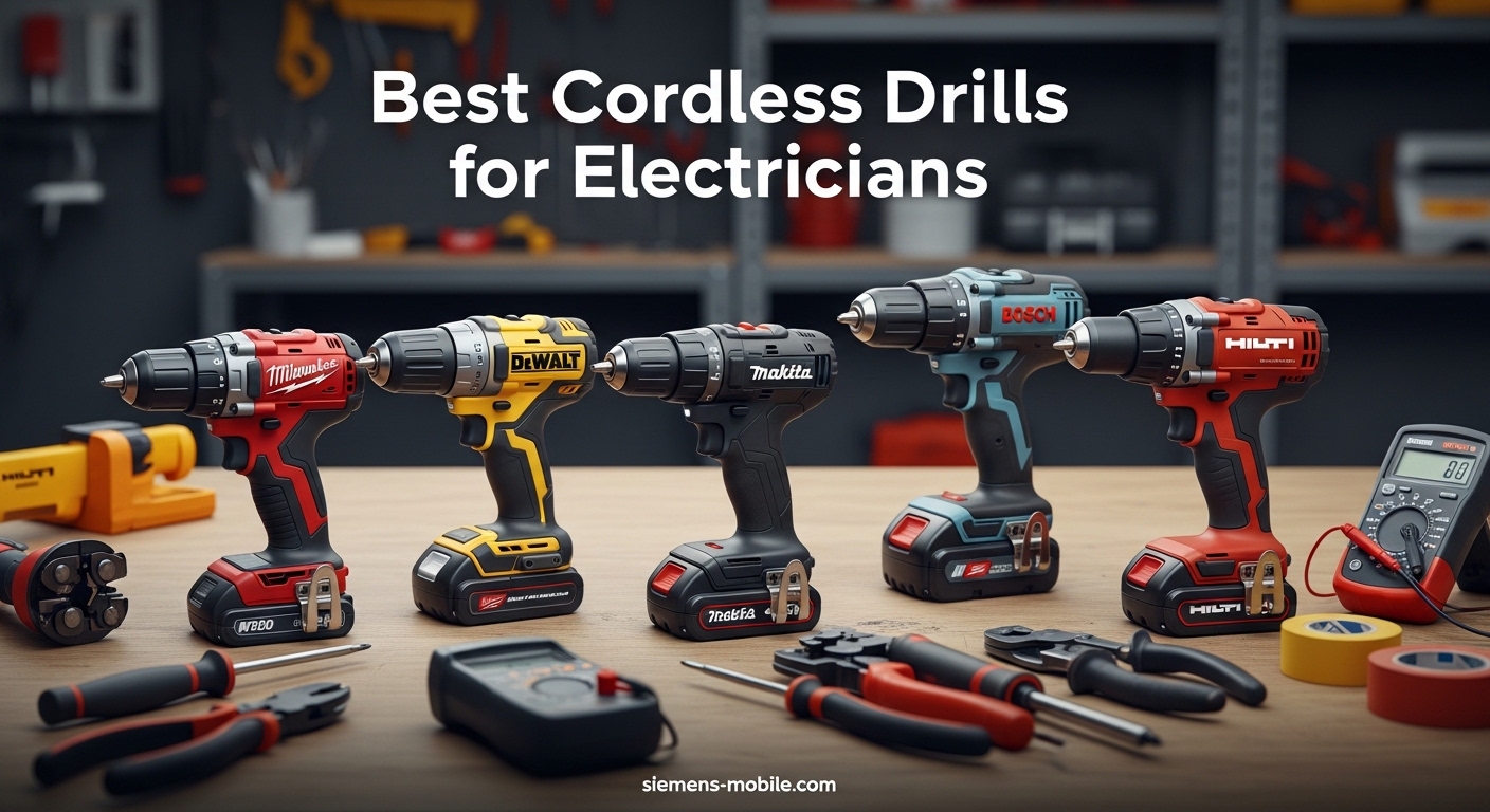 Best Cordless Drills for Electricians