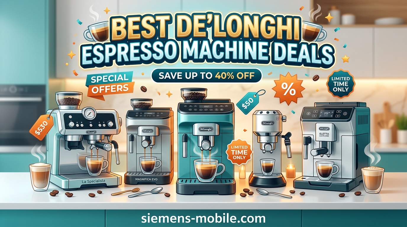 Best De'Longhi Espresso Machine Deals