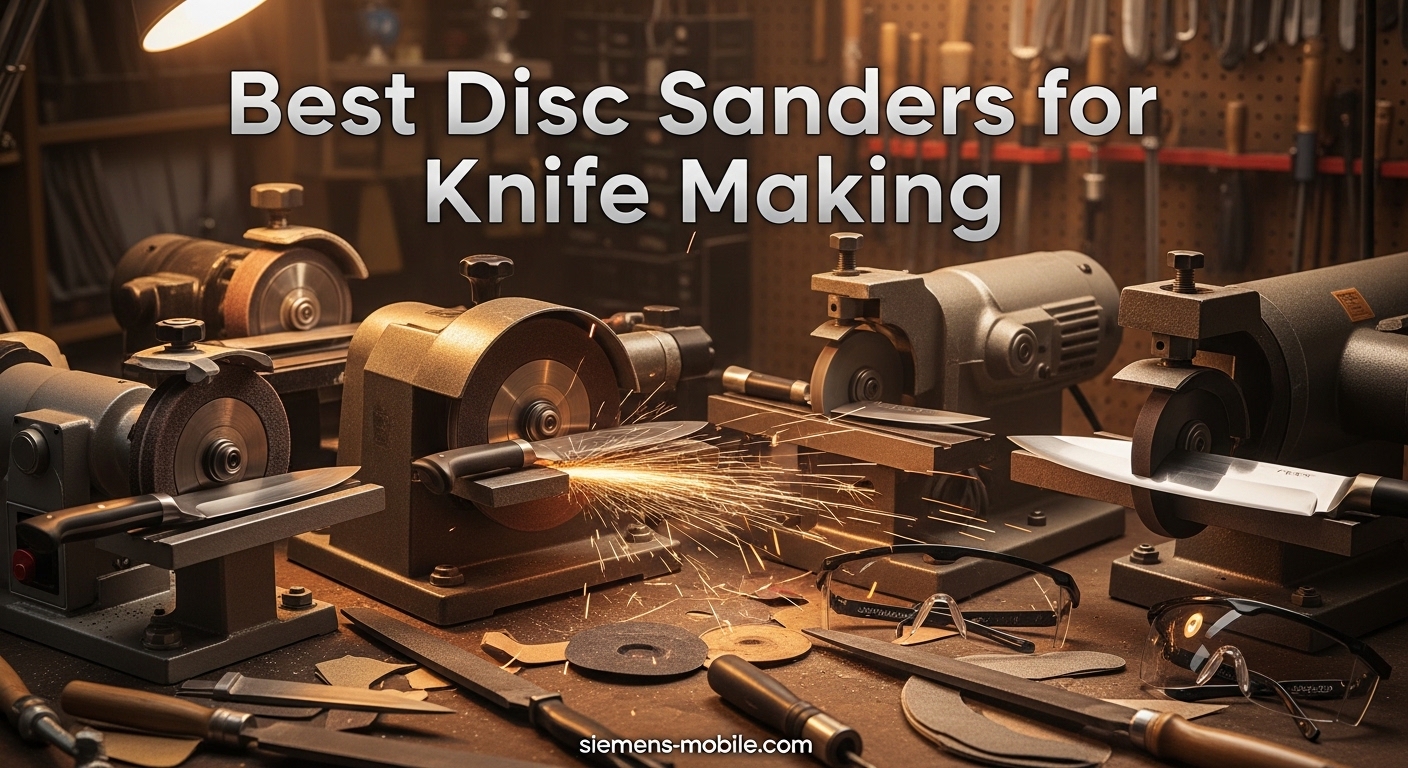 Best Disc Sanders for Knife Making