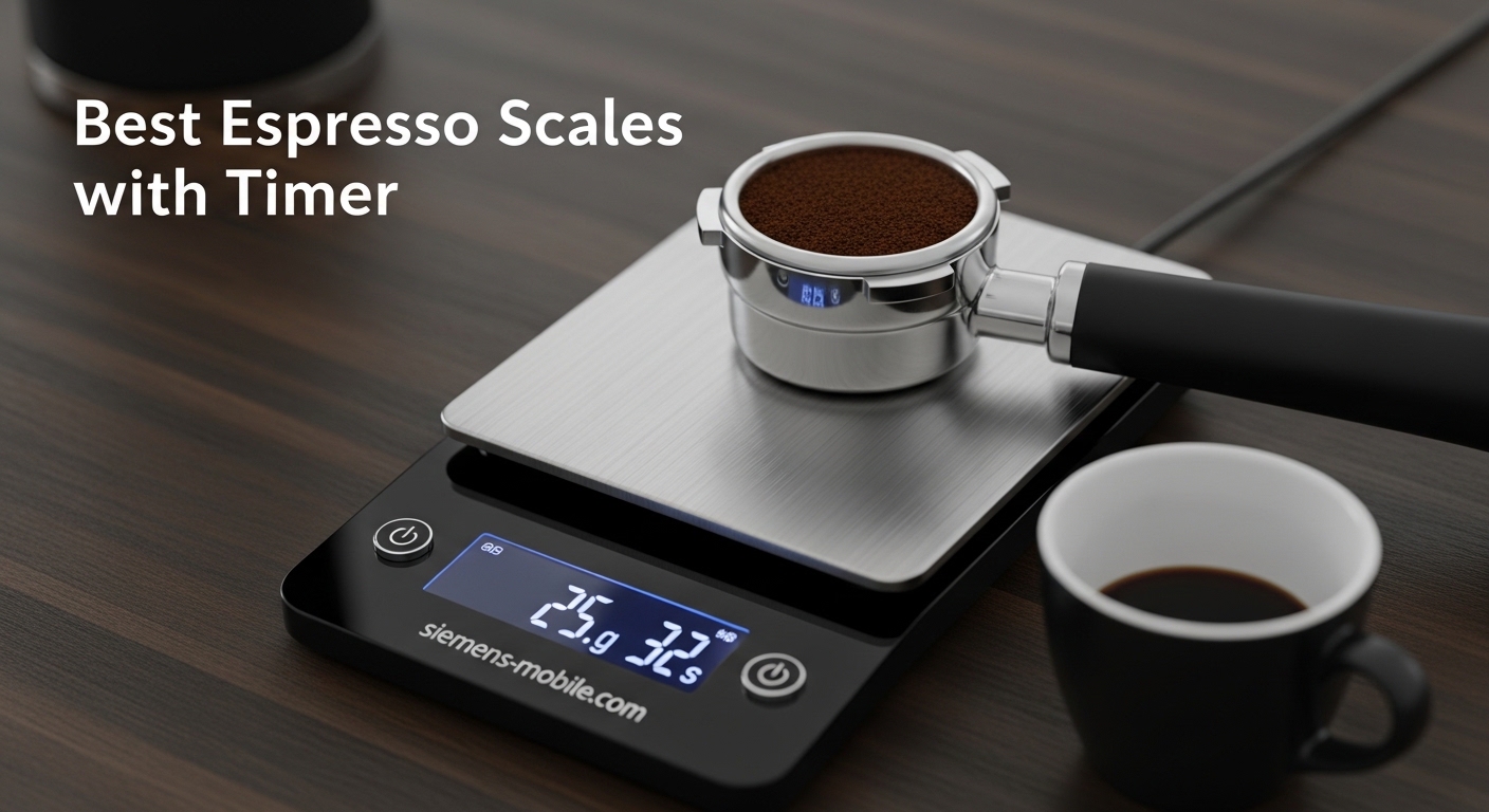 Best Espresso Scales with Timer