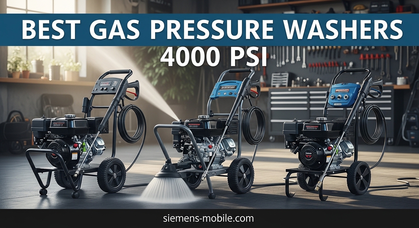 Best Gas Pressure Washers 4000 PSI