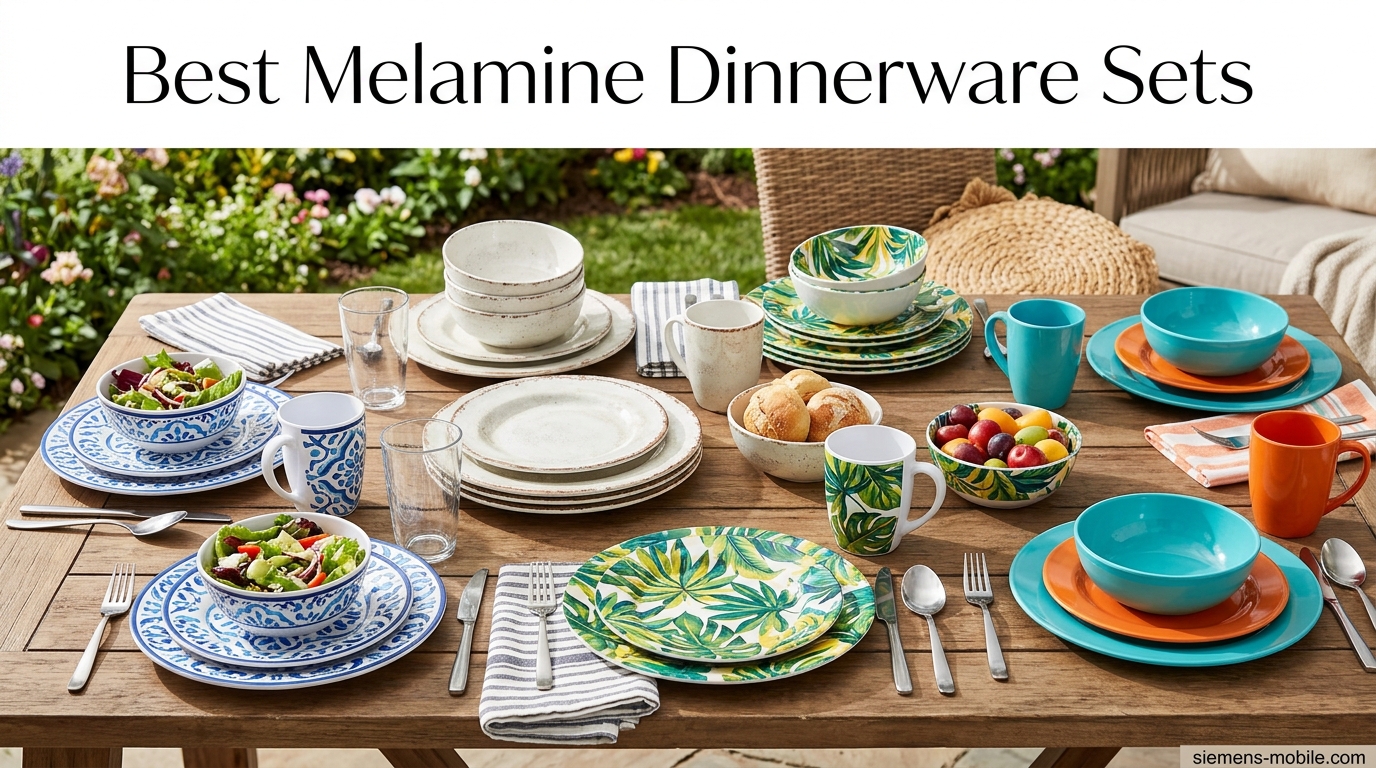 Best Melamine Dinnerware Sets