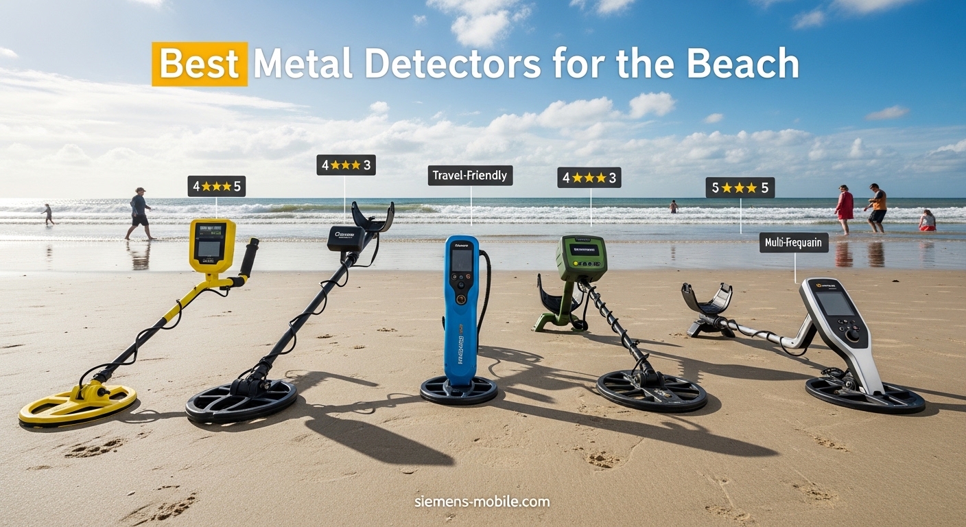 Best Metal Detectors for the Beach