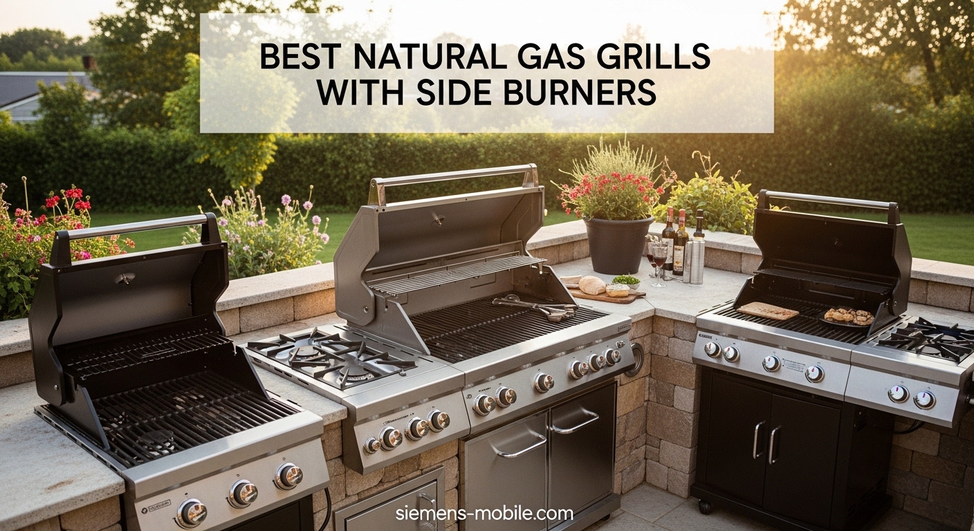 Best Natural Gas Grills with Side Burners