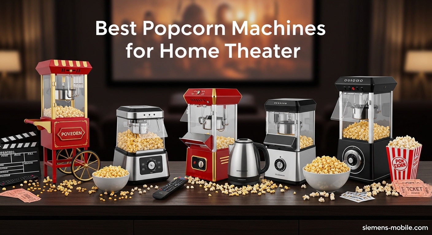 Best Popcorn Machines for Home Theater