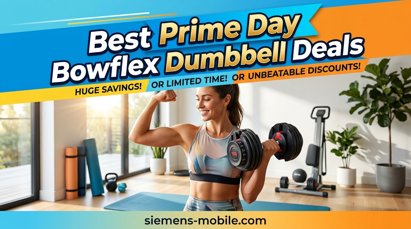 Best Prime Day Bowflex Dumbbell Deals