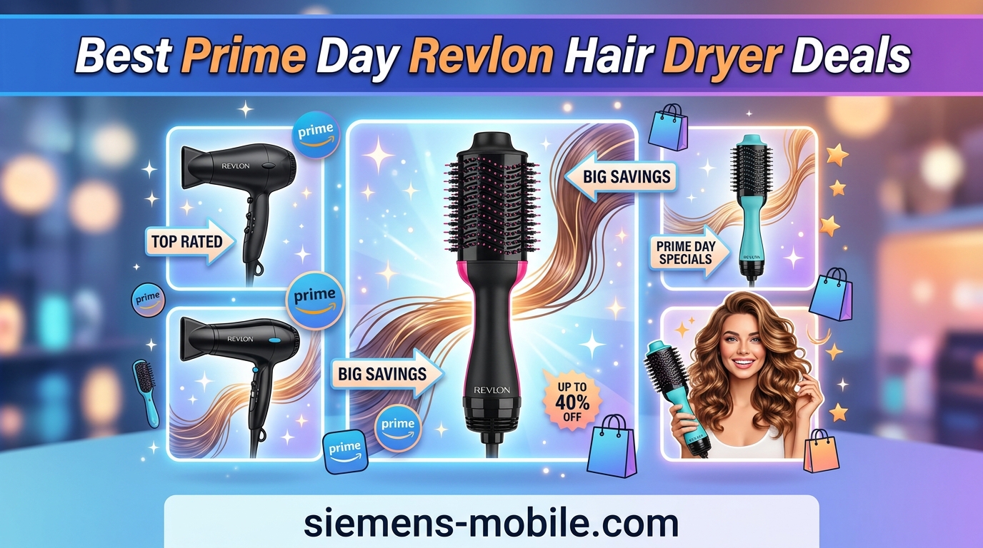 Best Prime Day Revlon Hair Dryer Deals