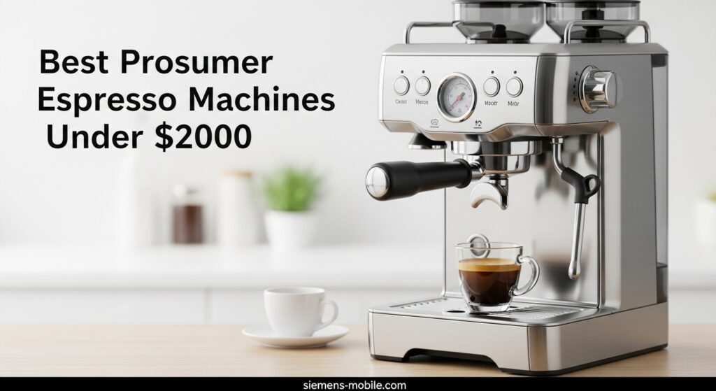 Best Prosumer Espresso Machines Under 2000