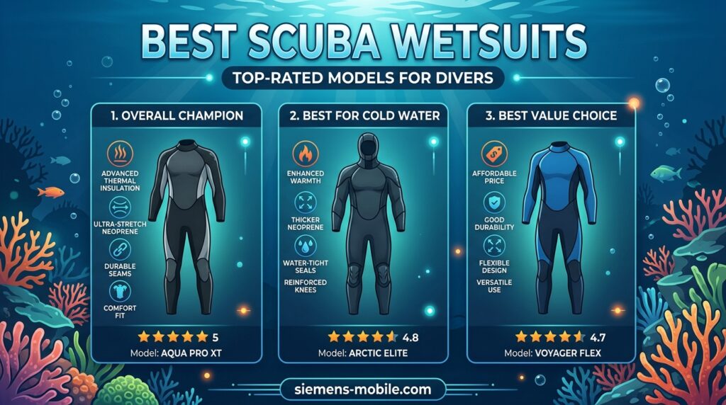 Best Scuba Wetsuits