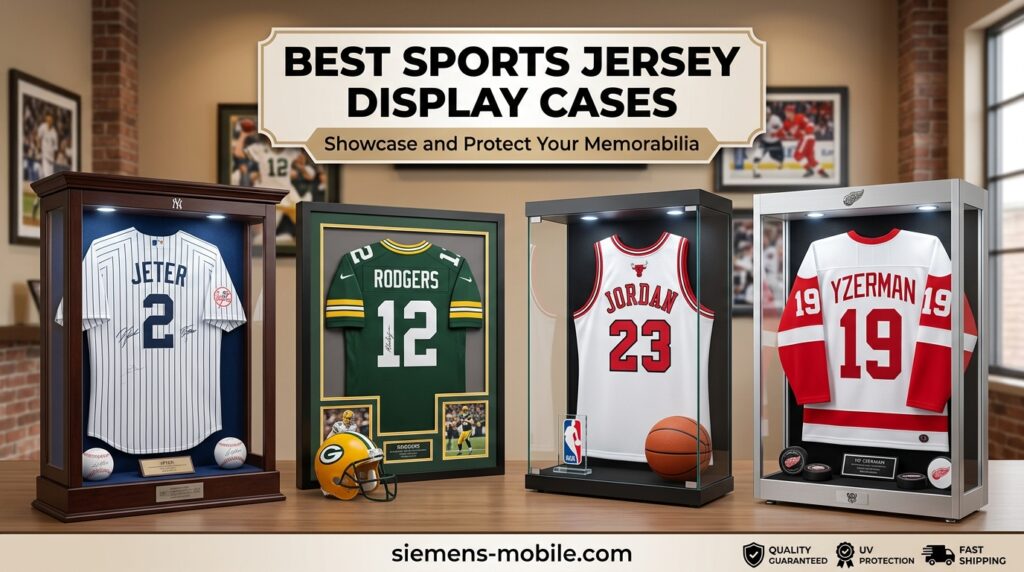 Best Sports Jersey Display Cases