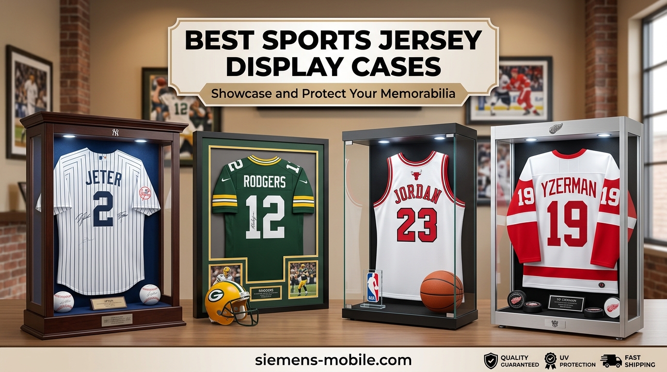 Best Sports Jersey Display Cases