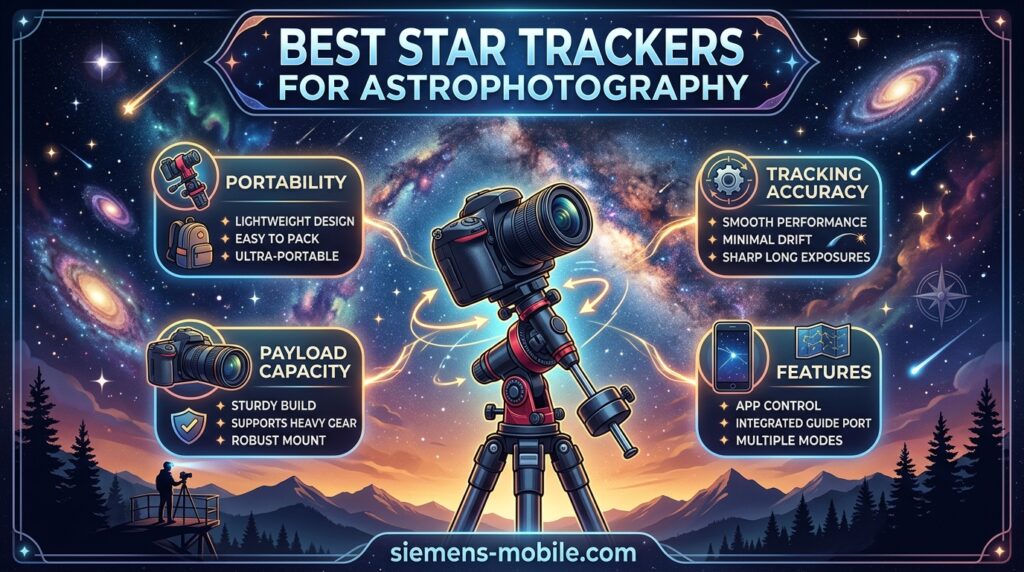 Best Star Trackers for Astrophotography