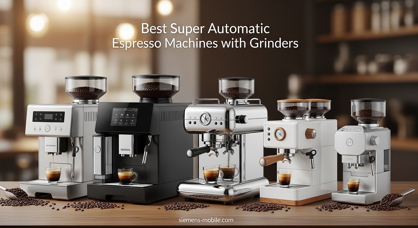 Best Super Automatic Espresso Machines with Grinders