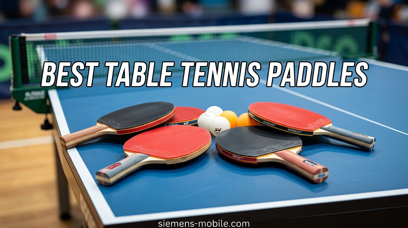 Best Table Tennis Paddles