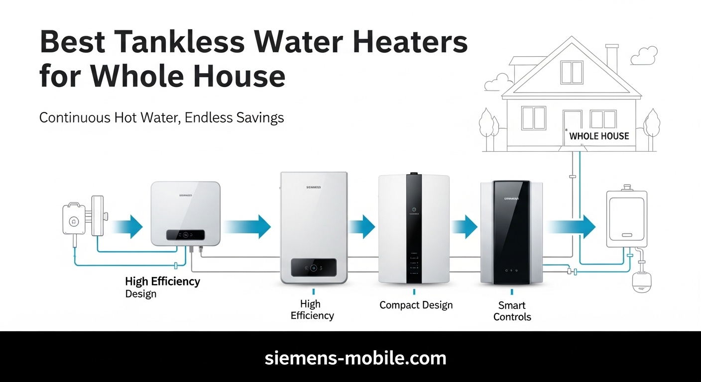 Best Tankless Water Heaters for Whole House