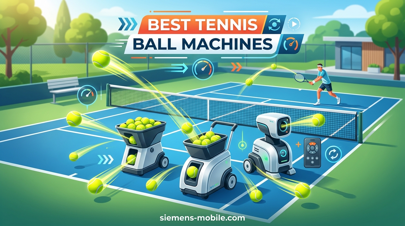 Best Tennis Ball Machines