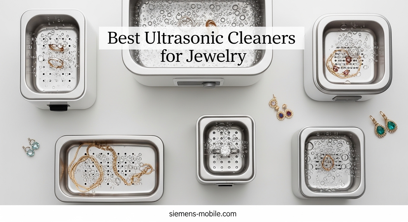 Best Ultrasonic Cleaners for Jewelry