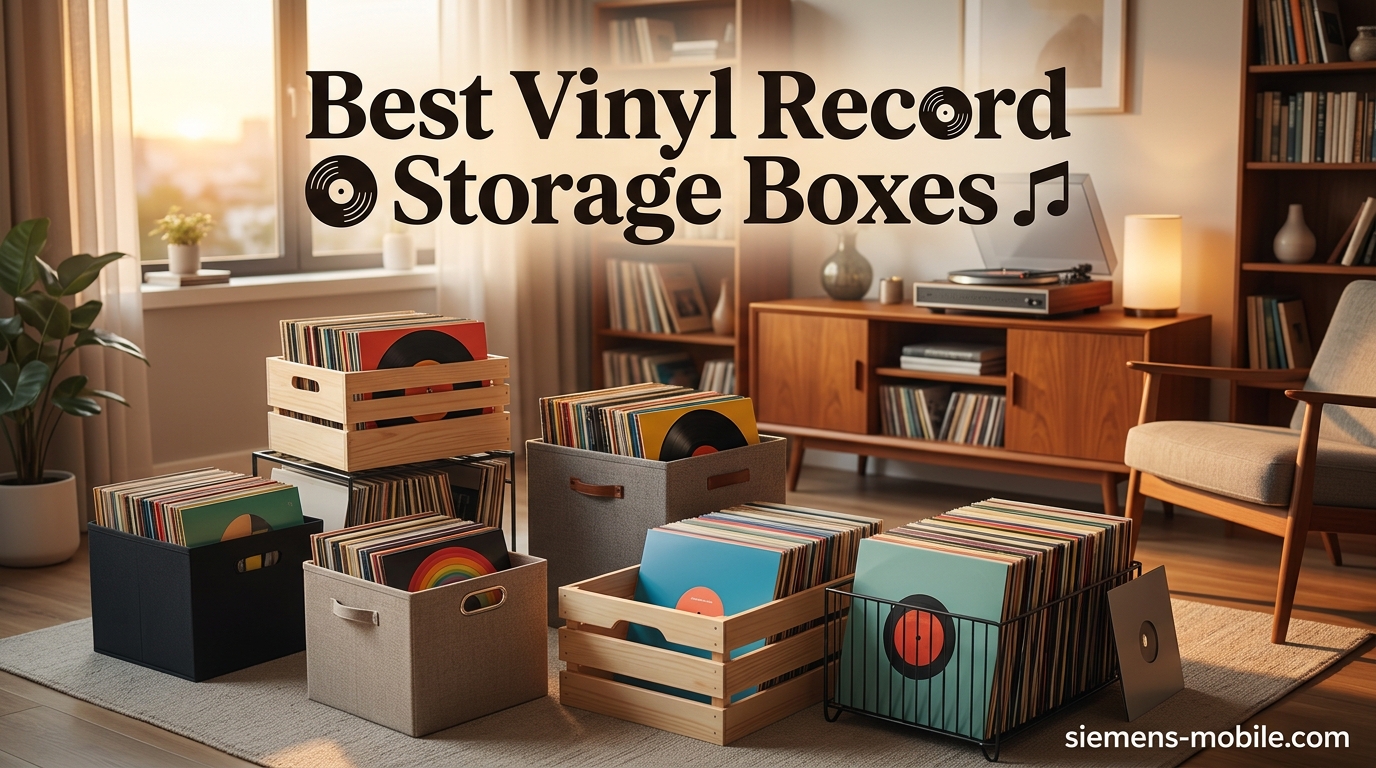 Best Vinyl Record Storage Boxes