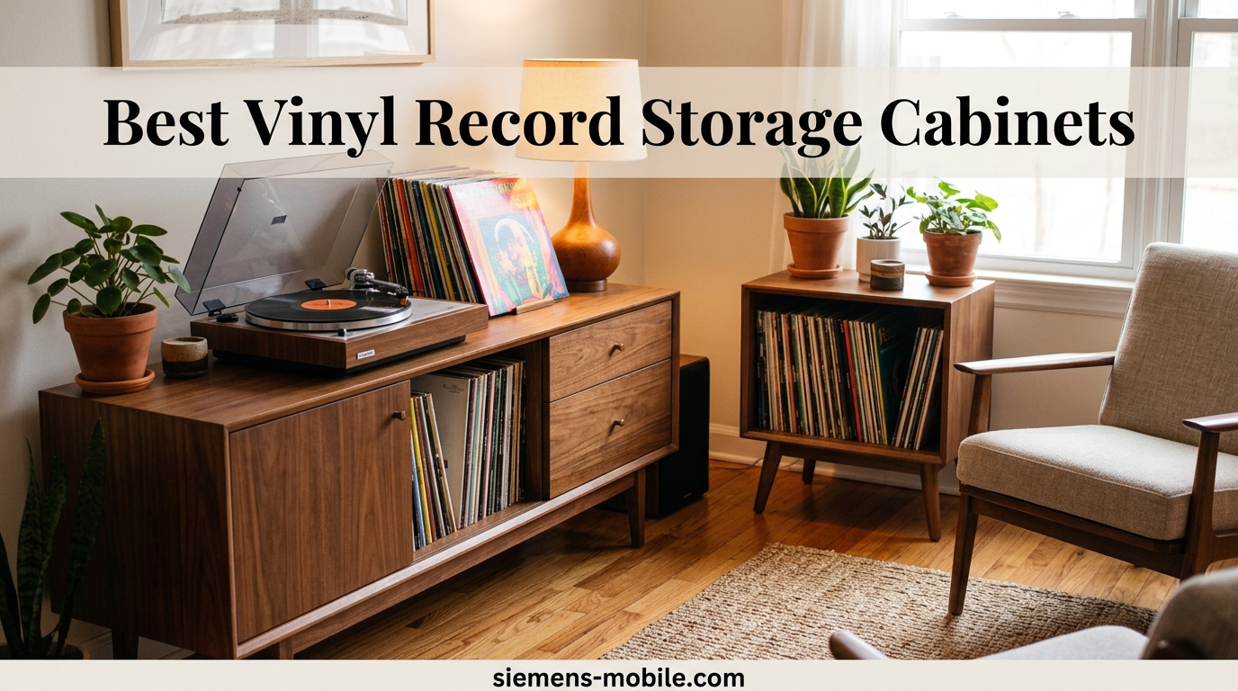 Best Vinyl Record Storage Cabinets