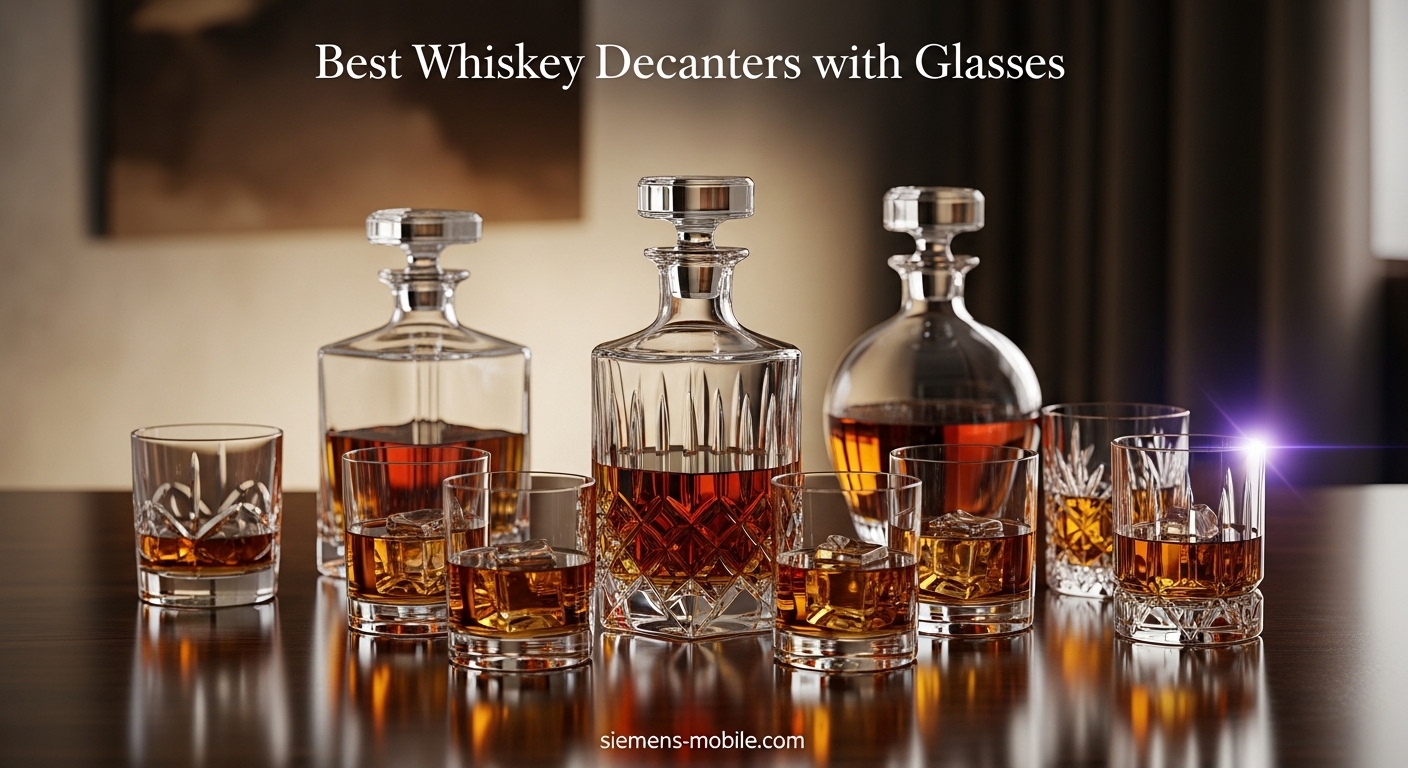 Best Whiskey Decanters with Glasses