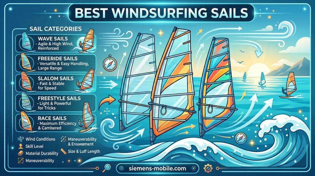 Best Windsurfing Sails