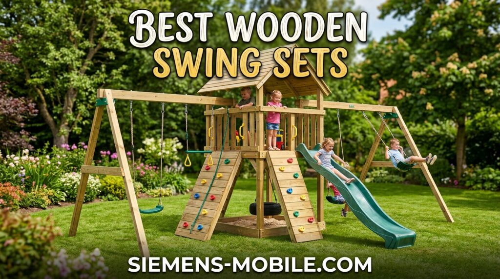 Best Wooden Swing Sets