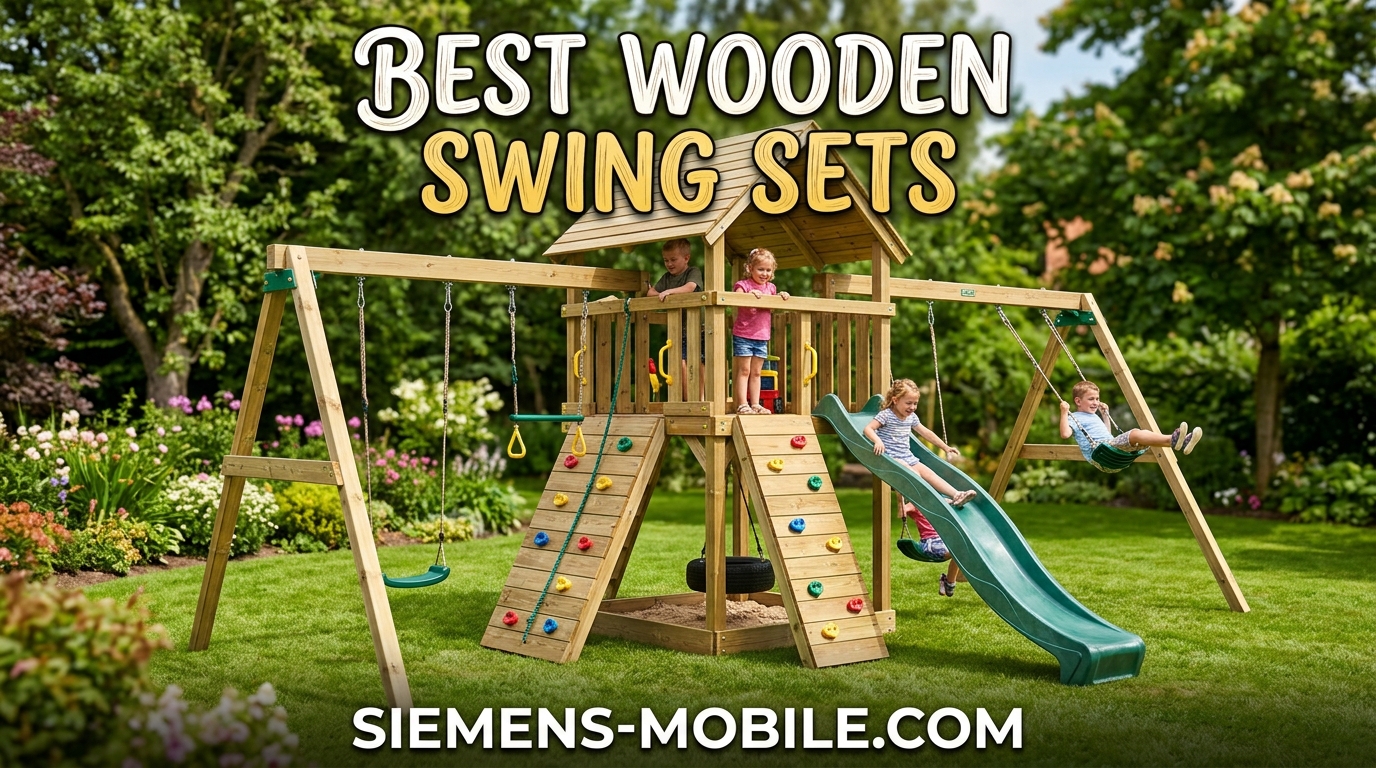 Best Wooden Swing Sets