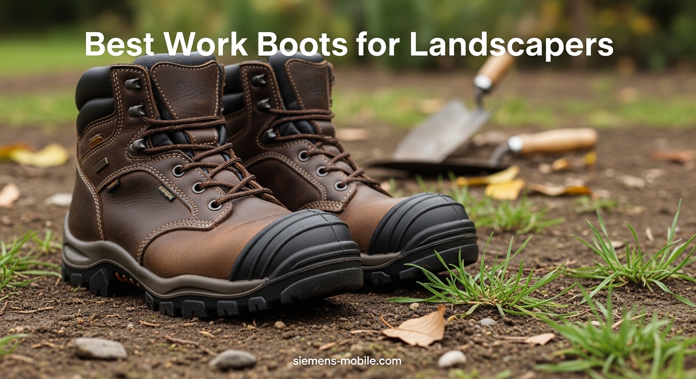 Best Work Boots for Landscapers