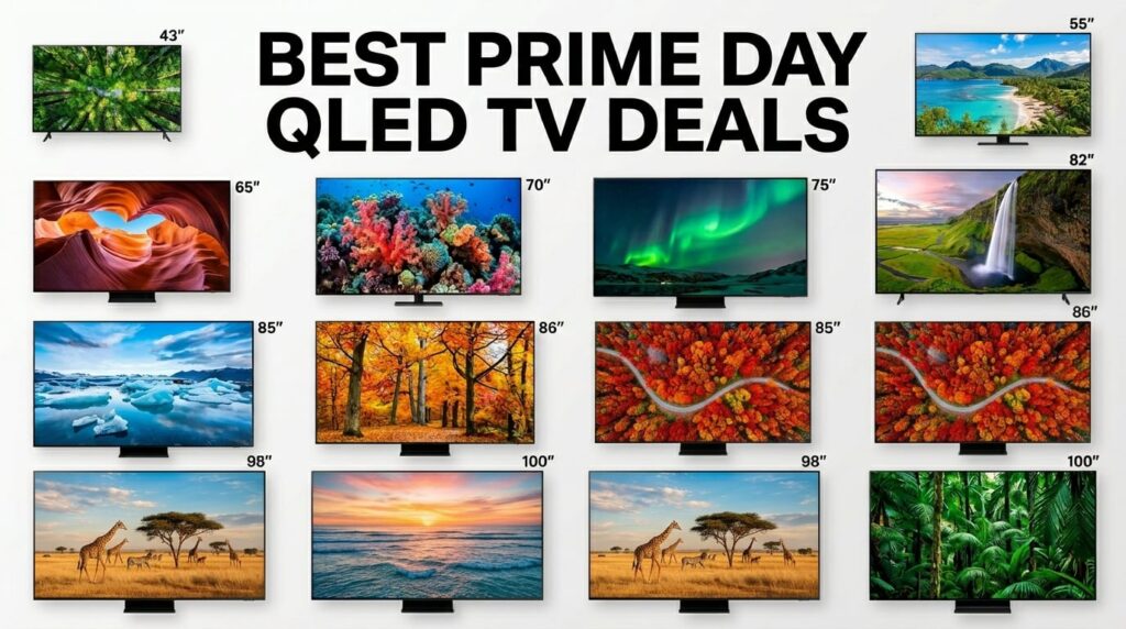 Best Amazon Prime Day QLED TV Deals 2026
