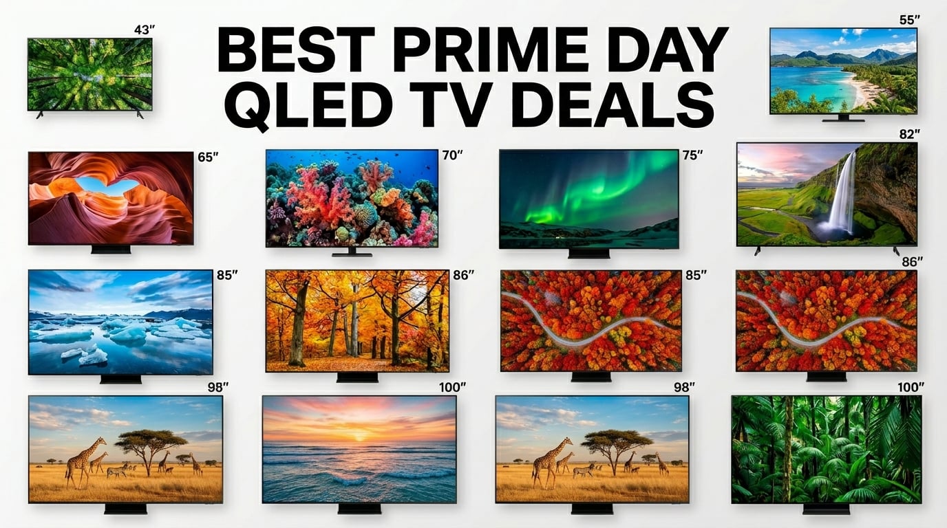 Best Amazon Prime Day QLED TV Deals 2026