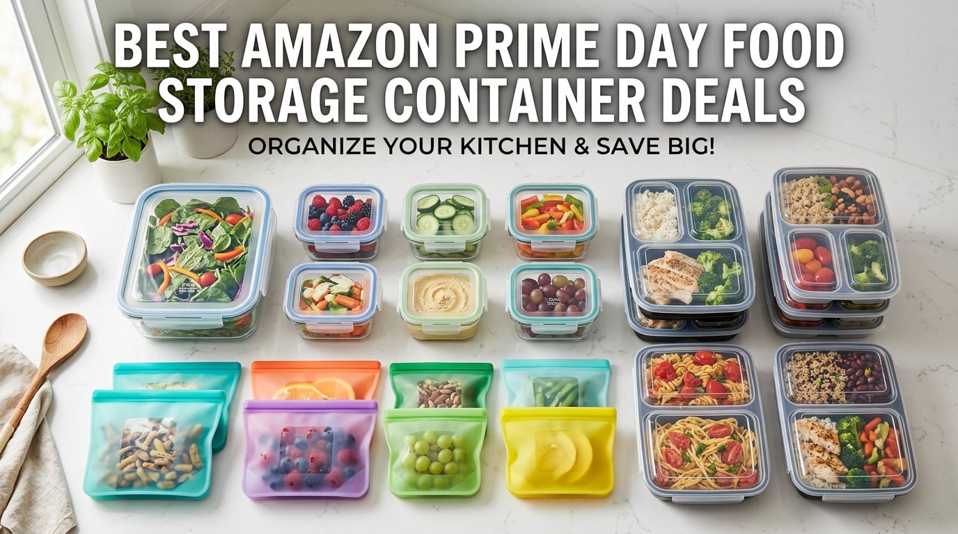Best Amazon Prime Day Food Storage Container Deals 2026
